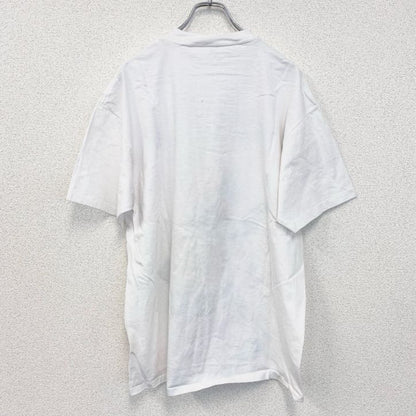 古着 used　半袖プリントTシャツ　ホワイト　白　インディアン　オグラララコタ　シングルステッチ　XLサイズ