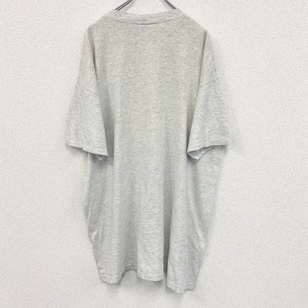 古着 used　THE Disney STORE　半袖オリジナルプリントTシャツ　ミッキー　グレー　クルーネック　XXLサイズ