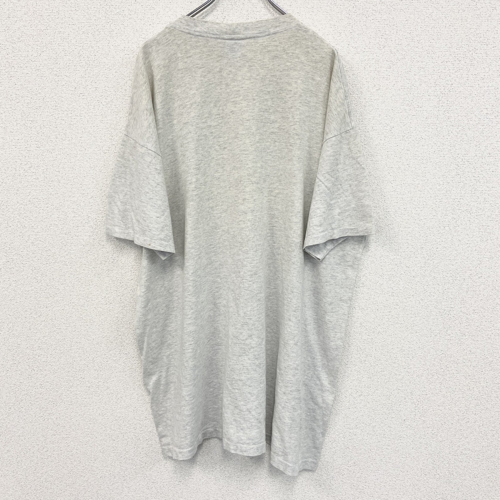 古着 used　THE Disney STORE　半袖オリジナルプリントTシャツ　ミッキー　グレー　クルーネック　XXLサイズ