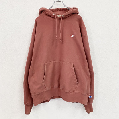 Champion　チャンピオン　リバースウィーブ　スウェットパーカー/フーディー　赤　レッド　XLサイズ