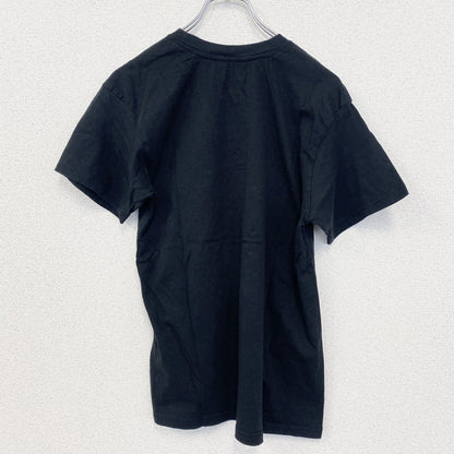 古着 used　半袖音楽プリントTシャツ　マリリンモンロー　タトゥー　個性的　黒　ブラック　クルーネック　Mサイズ