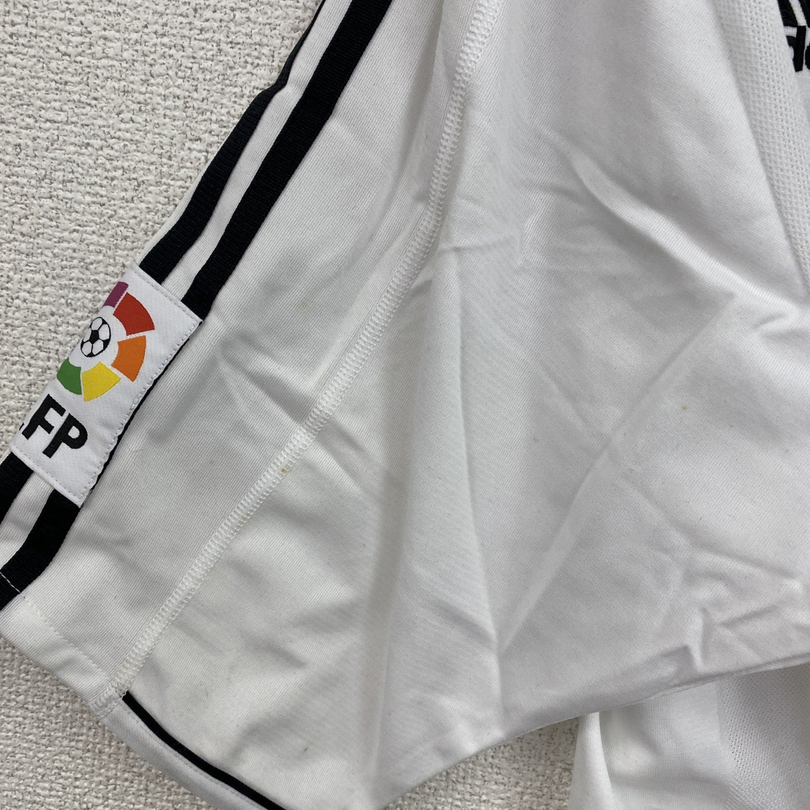 00s　adidas　アディダス　RAUL　ラウール　レアルマドリード　ユニフォーム　ゲームシャツ　白　ホワイト　Lサイズ