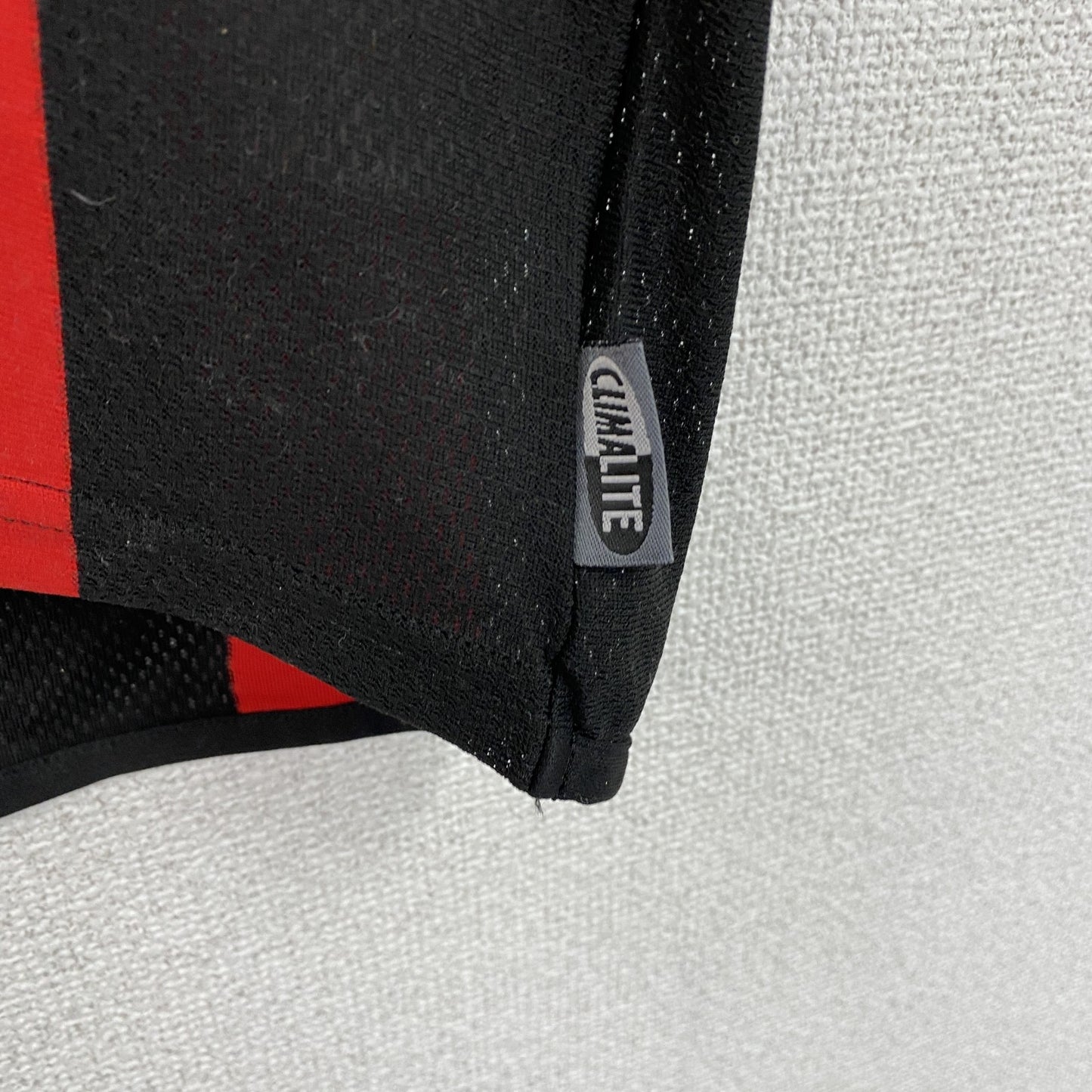 00s　adidas　アディダス　ACミラン　ユニフォーム　ゲームシャツ　MERIVA　レッド　Lサイズ