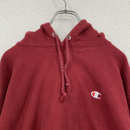 Champion　チャンピオン　リバースウィーブ　スウェットパーカー/フーディー　赤　レッド　XLサイズ