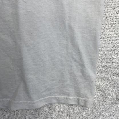 古着 used　ヘインズ　半袖プリントTシャツ　ホワイト　白　ジャマイカ　ジャム　 USA製　シングルステッチ　Lサイズ
