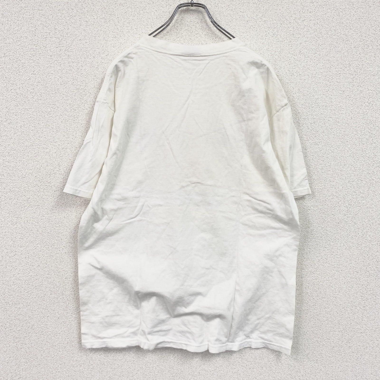 90s～　Hard Rock　ハードロック　半袖プリントTシャツ　ヴィンテージ　白　ホワイト　Lサイズ