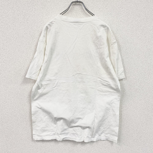 90s～　Hard Rock　ハードロック　半袖プリントTシャツ　ヴィンテージ　白　ホワイト　Lサイズ