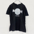 90s～　Hard Rock　ハードロック　半袖プリントTシャツ　ヴィンテージ　黒　ブラック　Sサイズ