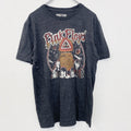 古着 used　半袖バンドプリントTシャツ　音楽　ピンクフロイド　プログレ　ロック　灰色　ダークグレー　Mサイズ