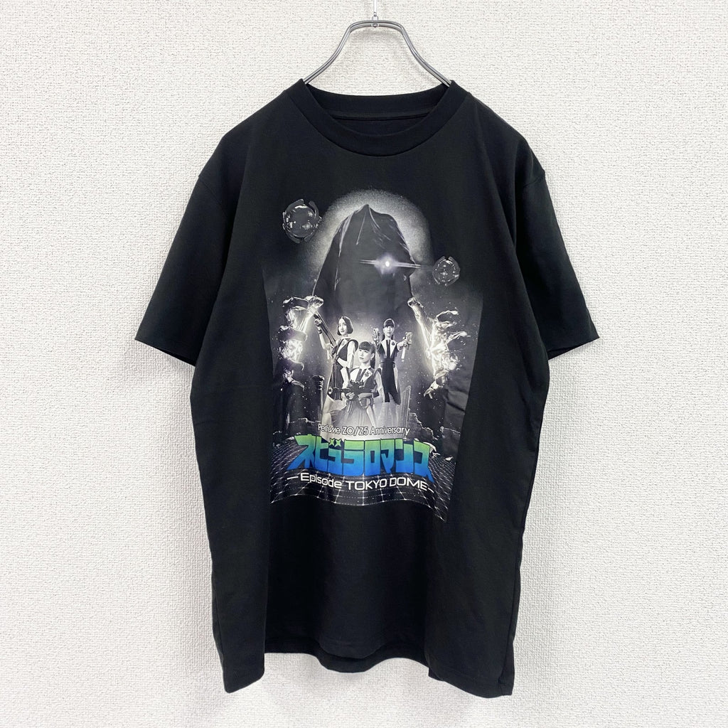 perfume　パフューム　半袖プリントライブTシャツ　ネビュラロマンス　　黒　ブラック