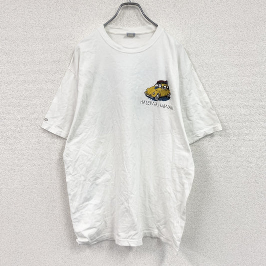 Crazy Shirts　クレイジーシャツ　半袖プリントTシャツ　白　ホワイト　Lサイズ