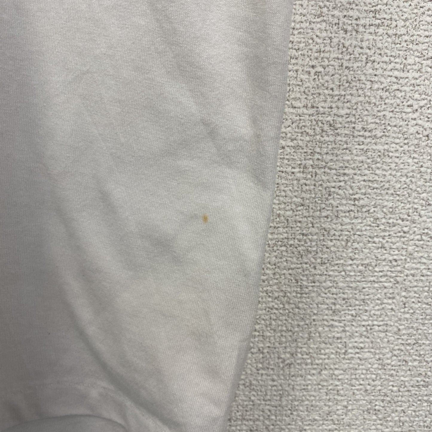 古着 used　90s　半袖熊プリントTシャツ　シングルステッチ　ヴィンテージ　クルーネック　白　ホワイト　XLサイズ