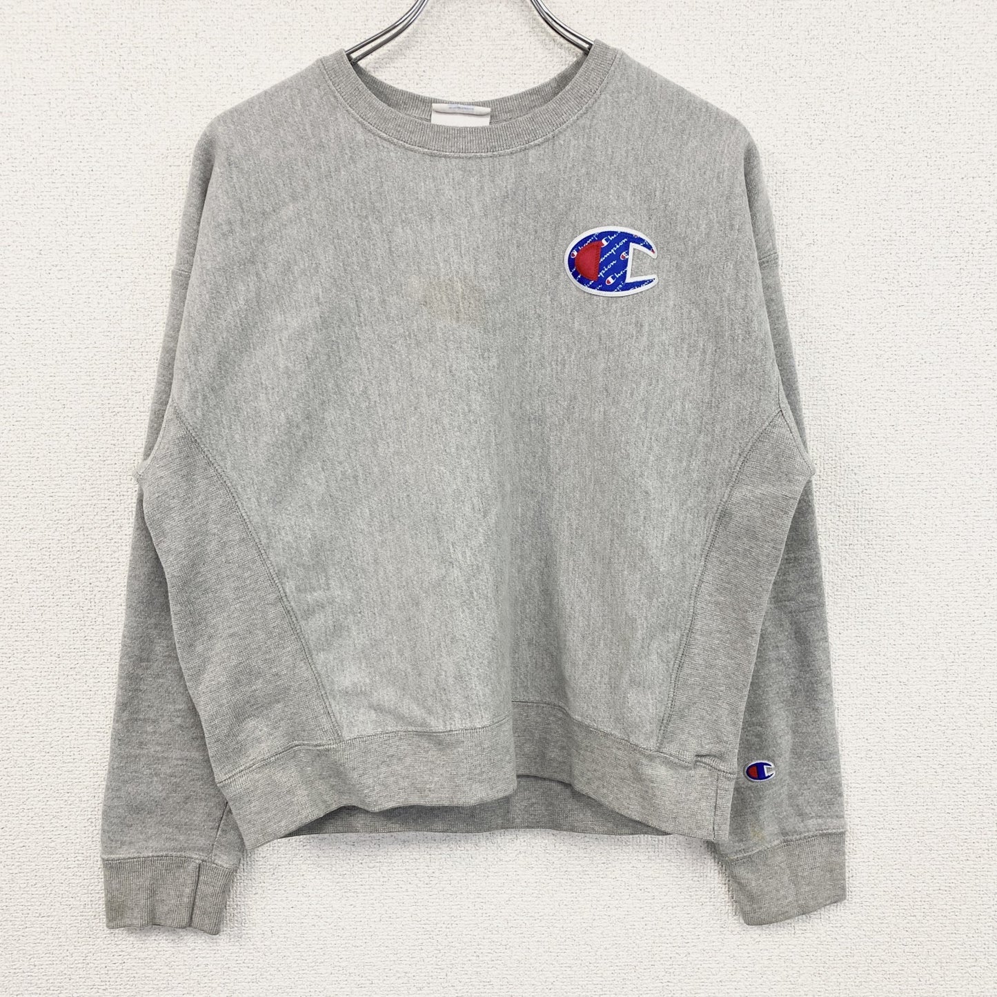 Champion　チャンピオン　リバースウィーブ　スウェット/トレーナー　灰色　グレー　Lサイズ