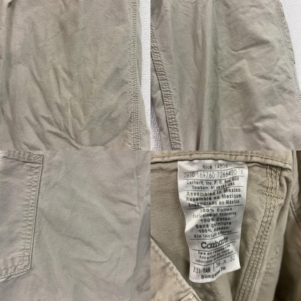 Carhartt　カーハート　ペインターパンツ　ジップフライ　ベージュ　36サイズ