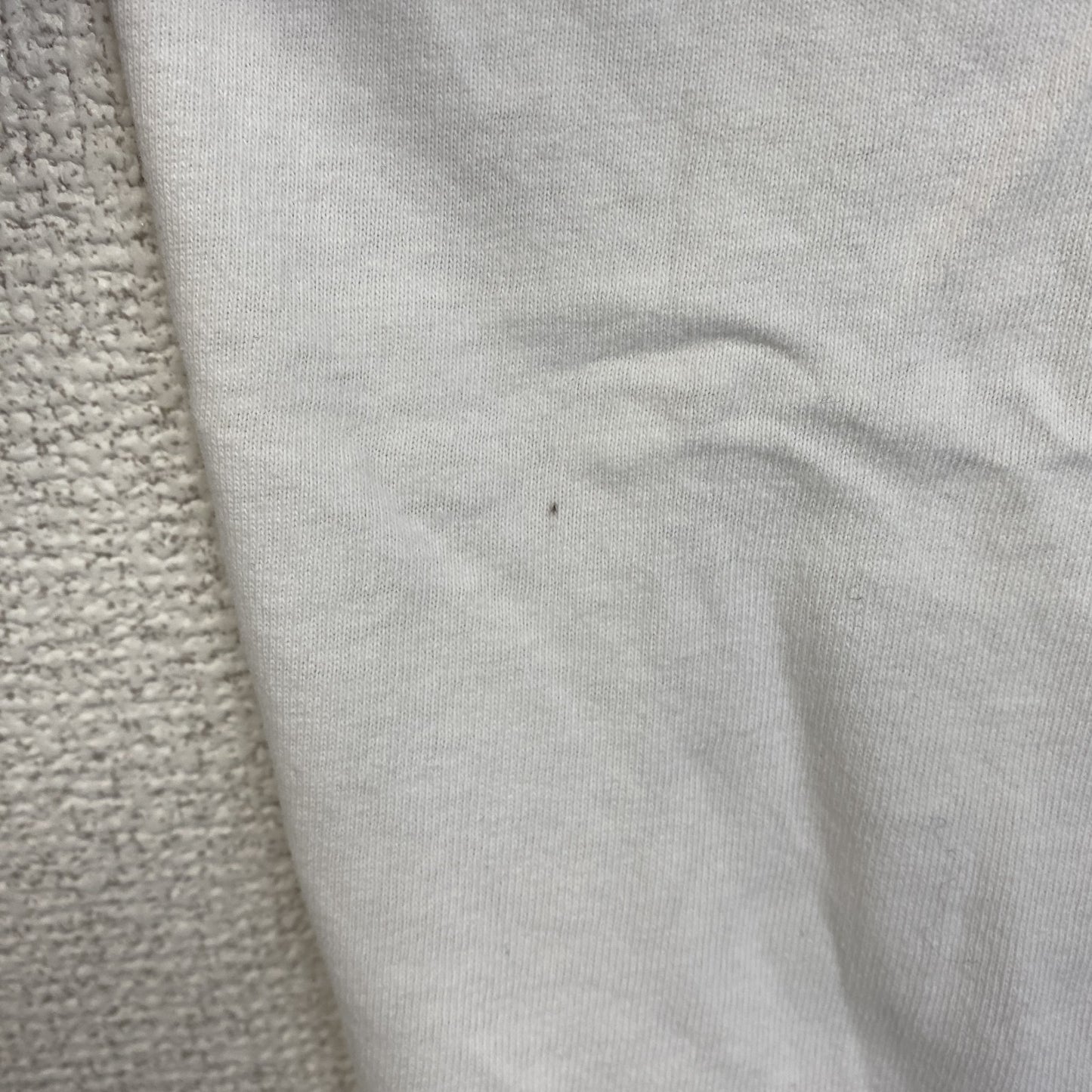 古着 used　半袖プリントTシャツ　クルーネック　カレッジ系　USA製　コットン100%　レトロデザイン　ホワイト　XLサイズ