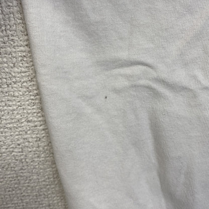 古着 used　半袖プリントTシャツ　クルーネック　カレッジ系　USA製　コットン100%　レトロデザイン　ホワイト　XLサイズ
