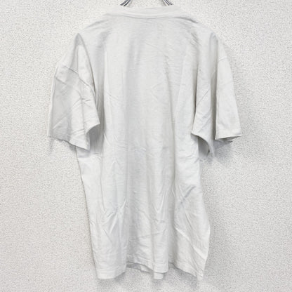 古着 used　半袖プリントTシャツ　クルーネック　カレッジ系　USA製　コットン100%　レトロデザイン　ホワイト　XLサイズ