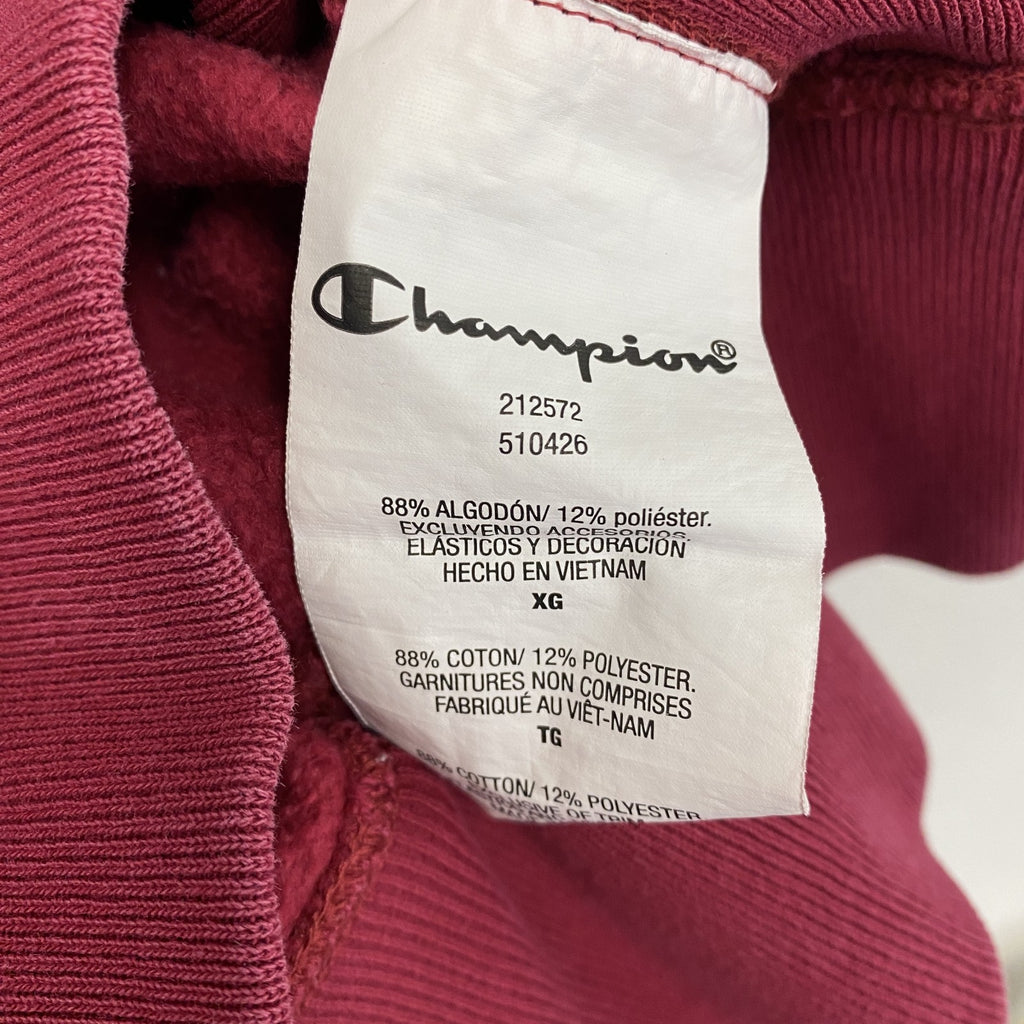 Champion　チャンピオン　リバースウィーブ　スウェット/トレーナー　ボルドー　XLサイズ