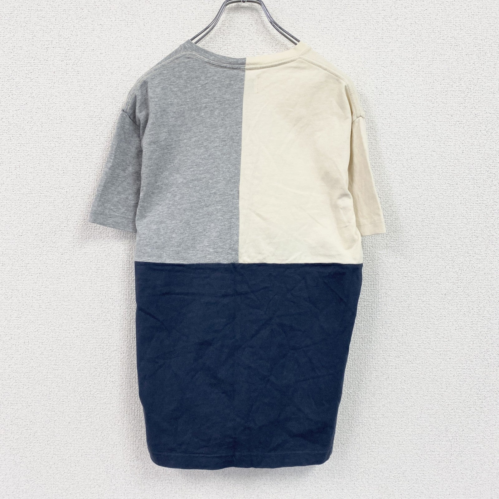 KITH TREATS　キストリ―ツ　半袖Tシャツ　ベージュ　灰色　グレー　紺　ネイビー　XSサイズ