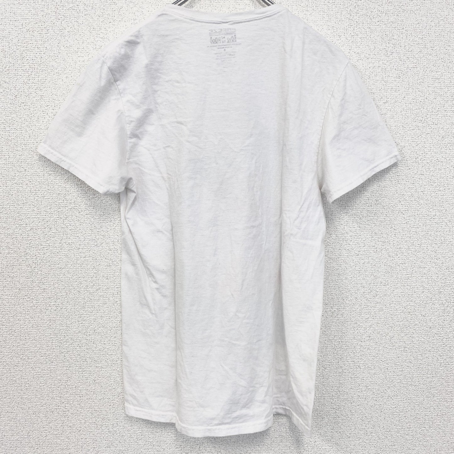 古着 used　半袖映画プリントTシャツ　ボーイズンザフッド　アイスキューブ　レトロデザイン　白　ホワイト　Sサイズ