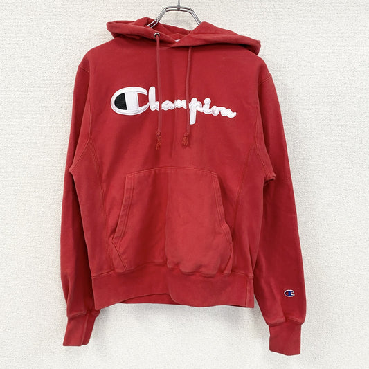 Champion　チャンピオン　リバースウィーブ　スウェットパーカー/フーディー　赤　レッド　Sサイズ