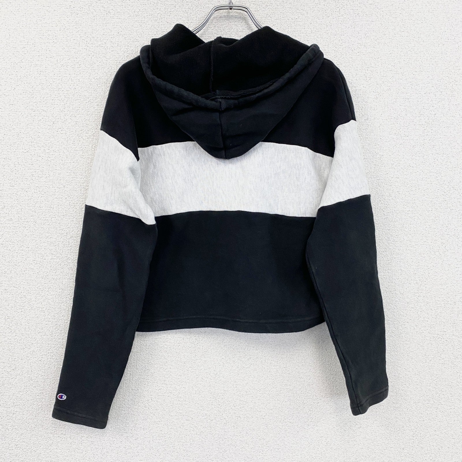 Champion　チャンピオン　リバースウィーブ　スウェットパーカー/フーディー　黒　ブラック　Sサイズ