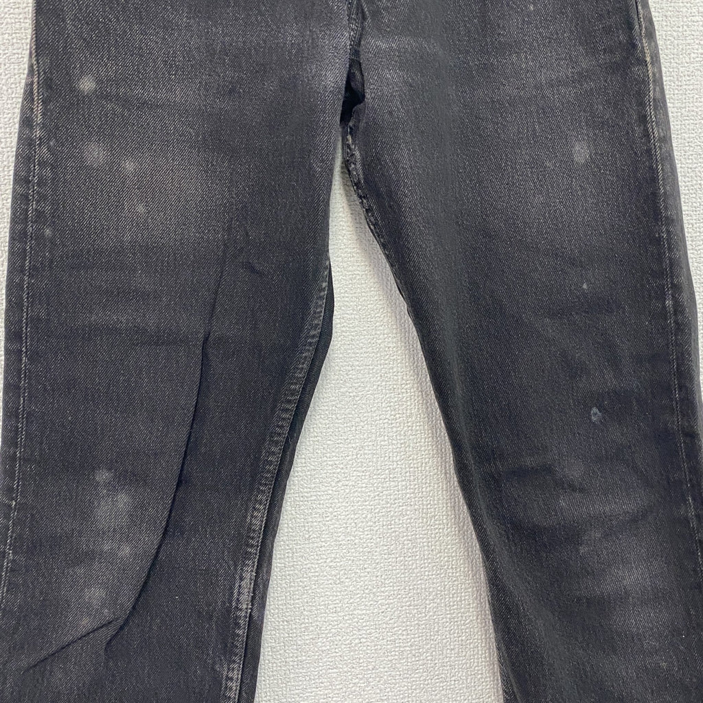 Levi's　リーバイス　501　スキニーブラックデニムパンツ/ジーンズ　ジップフライ　フェード　インディゴ　W27サイズ