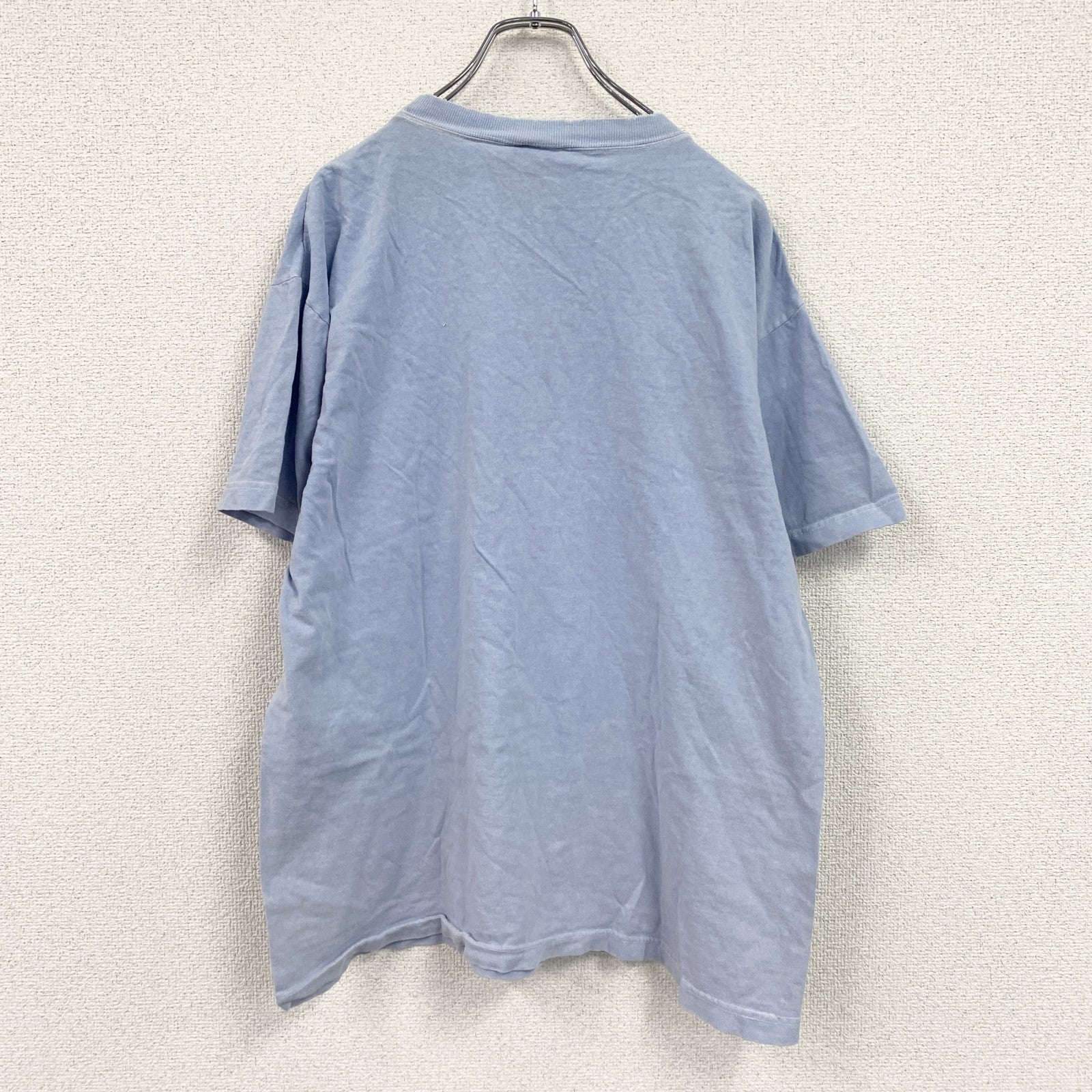 90s～　Gear For Sports　半袖プリントTシャツ　ヴィンテージ　水色　ライトブルー　Mサイズ