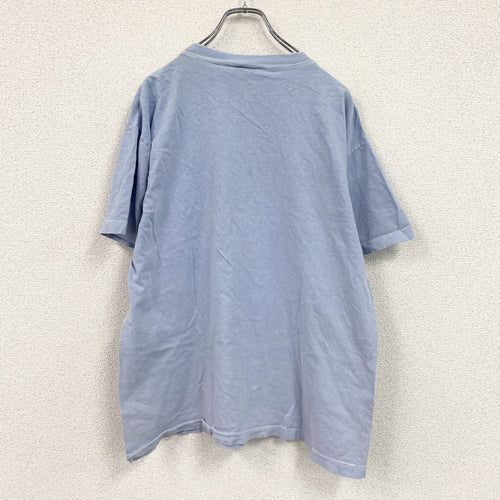 90s～　Gear For Sports　半袖プリントTシャツ　ヴィンテージ　水色　ライトブルー　Mサイズ