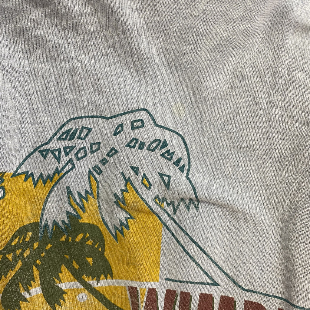 90s～　Gear For Sports　半袖プリントTシャツ　ヴィンテージ　水色　ライトブルー　Mサイズ