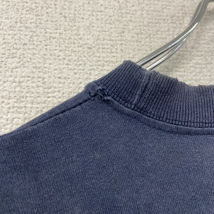 STUSSY　ステューシー　長袖Tシャツ/ロンT　フェード　紺　ネイビー　Lサイズ