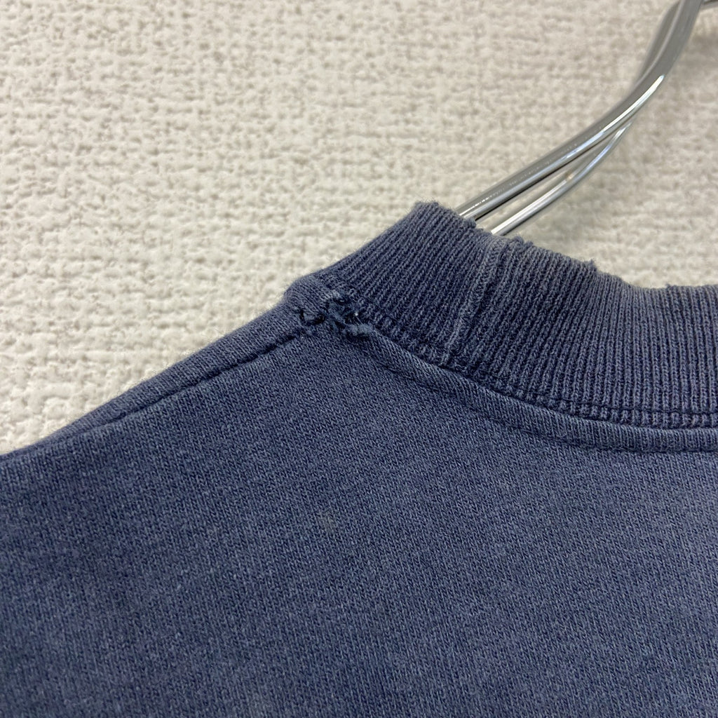 STUSSY　ステューシー　長袖Tシャツ/ロンT　フェード　紺　ネイビー　Lサイズ