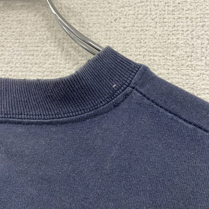 STUSSY　ステューシー　長袖Tシャツ/ロンT　フェード　紺　ネイビー　Lサイズ