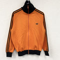 adidas　アディダス　デサント製　トラックジャケット/ジャージ　オレンジ　4サイズ