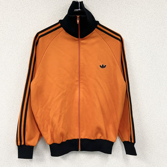 adidas　アディダス　デサント製　トラックジャケット/ジャージ　オレンジ　4サイズ