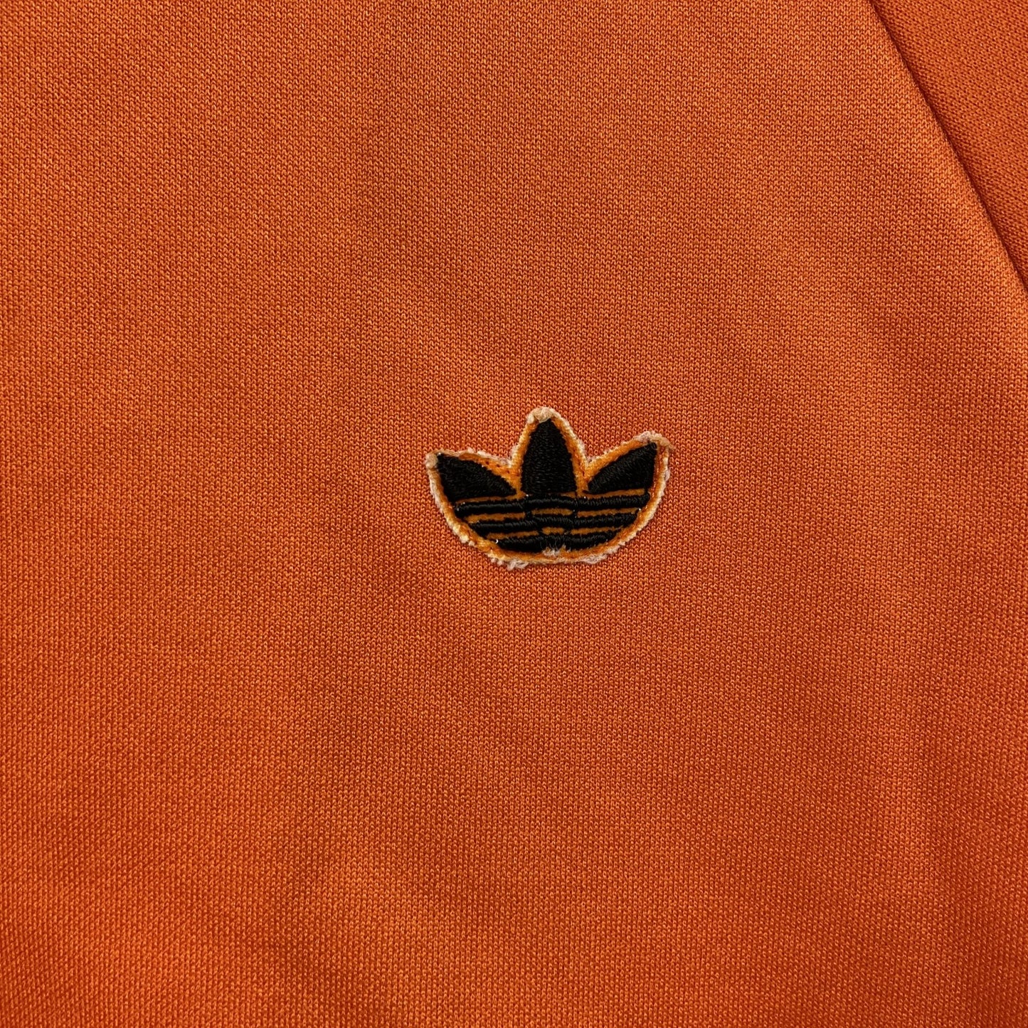 adidas　アディダス　デサント製　トラックジャケット/ジャージ　オレンジ　4サイズ