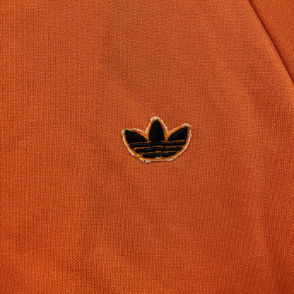adidas　アディダス　デサント製　トラックジャケット/ジャージ　オレンジ　4サイズ