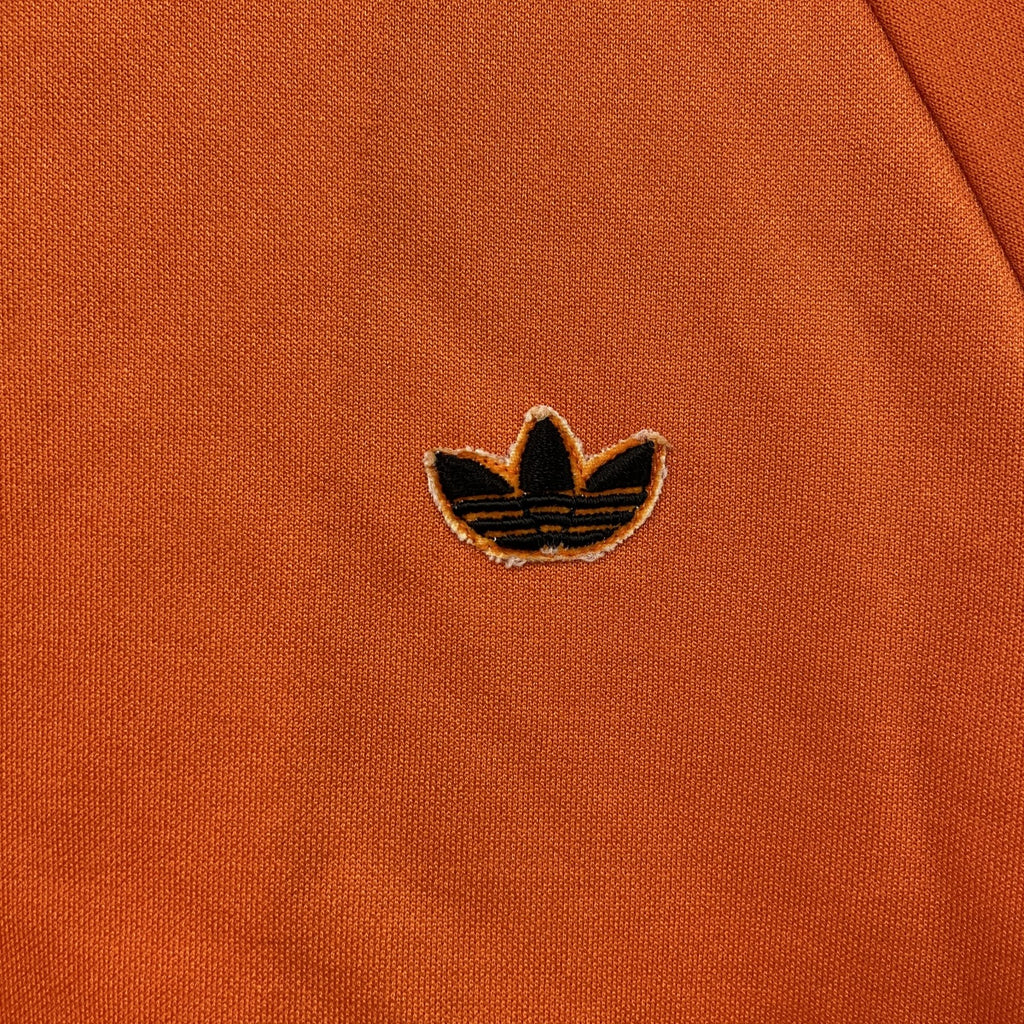 adidas　アディダス　デサント製　トラックジャケット/ジャージ　オレンジ　4サイズ