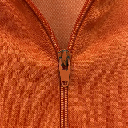 adidas　アディダス　デサント製　トラックジャケット/ジャージ　オレンジ　4サイズ