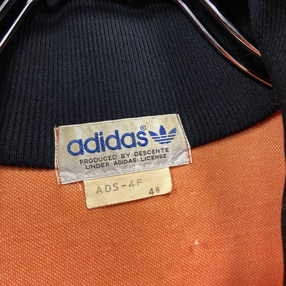 adidas　アディダス　デサント製　トラックジャケット/ジャージ　オレンジ　4サイズ
