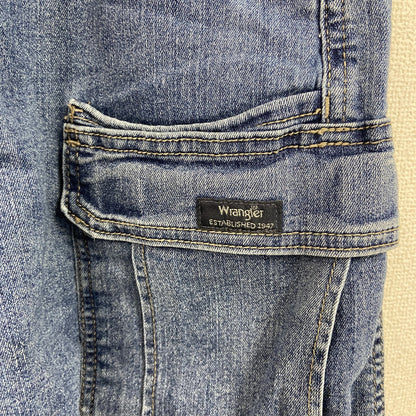 Wrangler　ラングラー　デニムハーフカーゴパンツ/ショートパンツ　インディゴ　W38サイズ