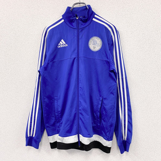 adidas　アディダス　トラックジャケット/ジャージ　青　ブルー　Mサイズ
