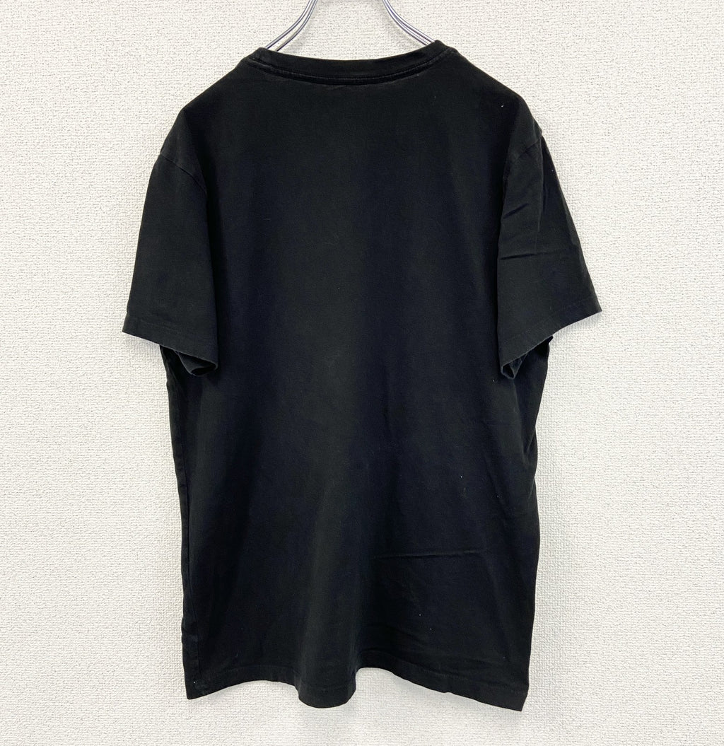 古着 used　Poetic Justice Shirt　半袖プリントTシャツ　2PAC　黒　クルーネック　レトロ　Lサイズ