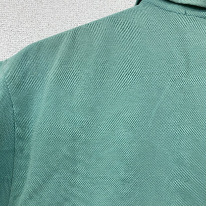 90s～　Ralph Lauren　ラルフローレン　半袖ポロシャツ　ヴィンテージ　エメラルドグリーン　Mサイズ