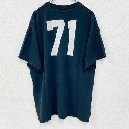 古着 used　2PAC　TUPAC　半袖プリントTシャツ　ラッパー　ヒップホップ　クルーネック　レトロ　黒　ブラック　Sサイズ