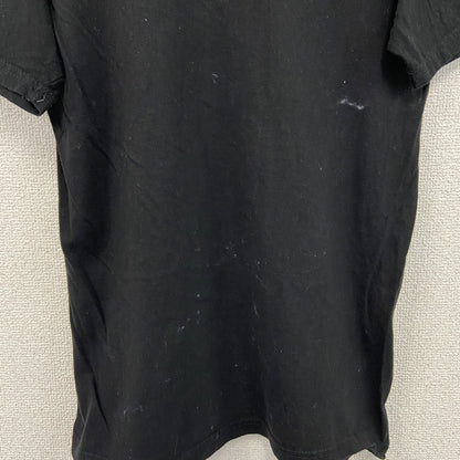 古着 used　BLACK MATTER　半袖プリントTシャツ　エイリアン　カジュアルデザイン　黒　クルーネック　レトロ　Sサイズ
