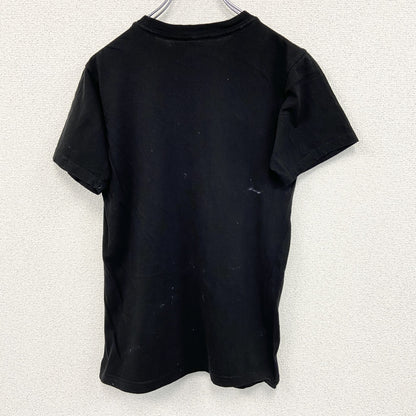 古着 used　BLACK MATTER　半袖プリントTシャツ　エイリアン　カジュアルデザイン　黒　クルーネック　レトロ　Sサイズ