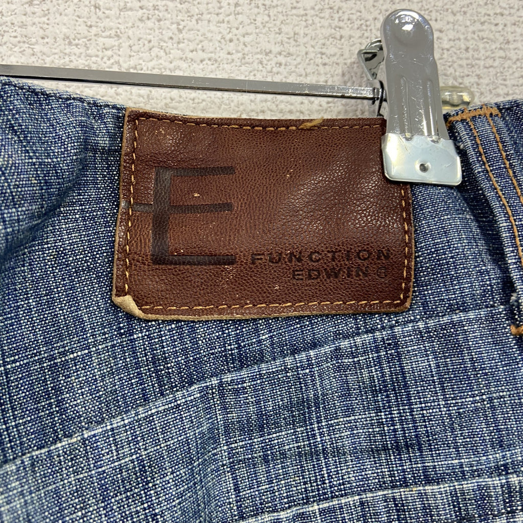 EDWIN　エドウィン　FUNCTION　デニムパンツ/ジーンズ　ジップフライ　インディゴ　W30サイズ