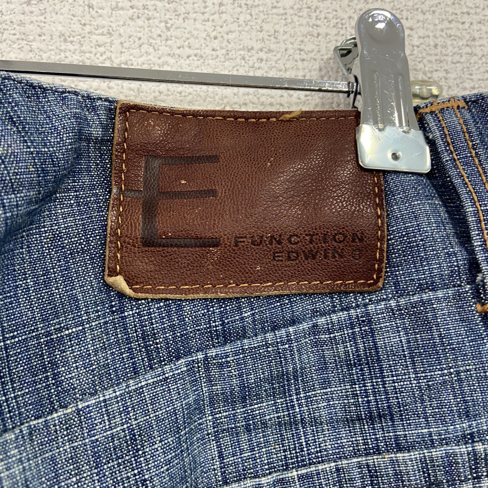 EDWIN　エドウィン　FUNCTION　デニムパンツ/ジーンズ　ジップフライ　インディゴ　W30サイズ