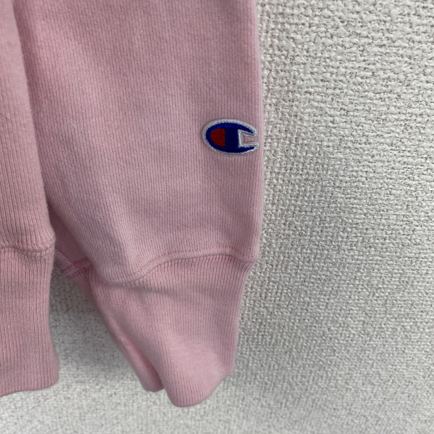 Champion　チャンピオン　リバースウィーブ　スウェットパーカー/フーディー　目無し　ピンク　Lサイズ